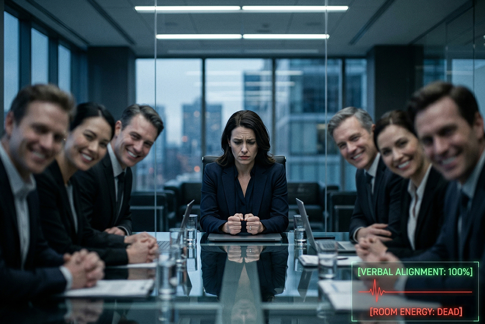 The Meeting Where Everyone Agrees but No One Believes